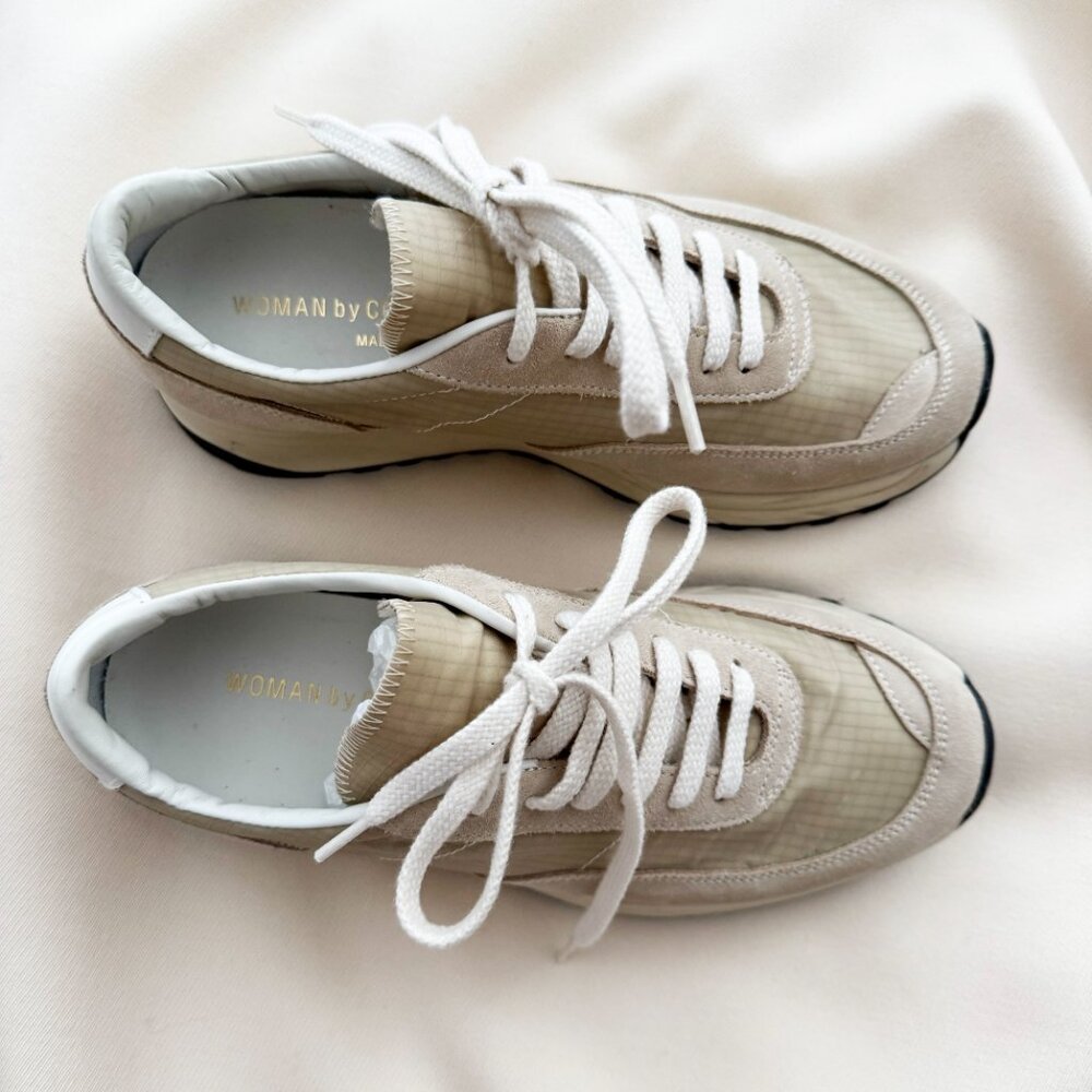 Common Projects Track 80 Sneaker in Tan, size 35 - Picture 7 of 11